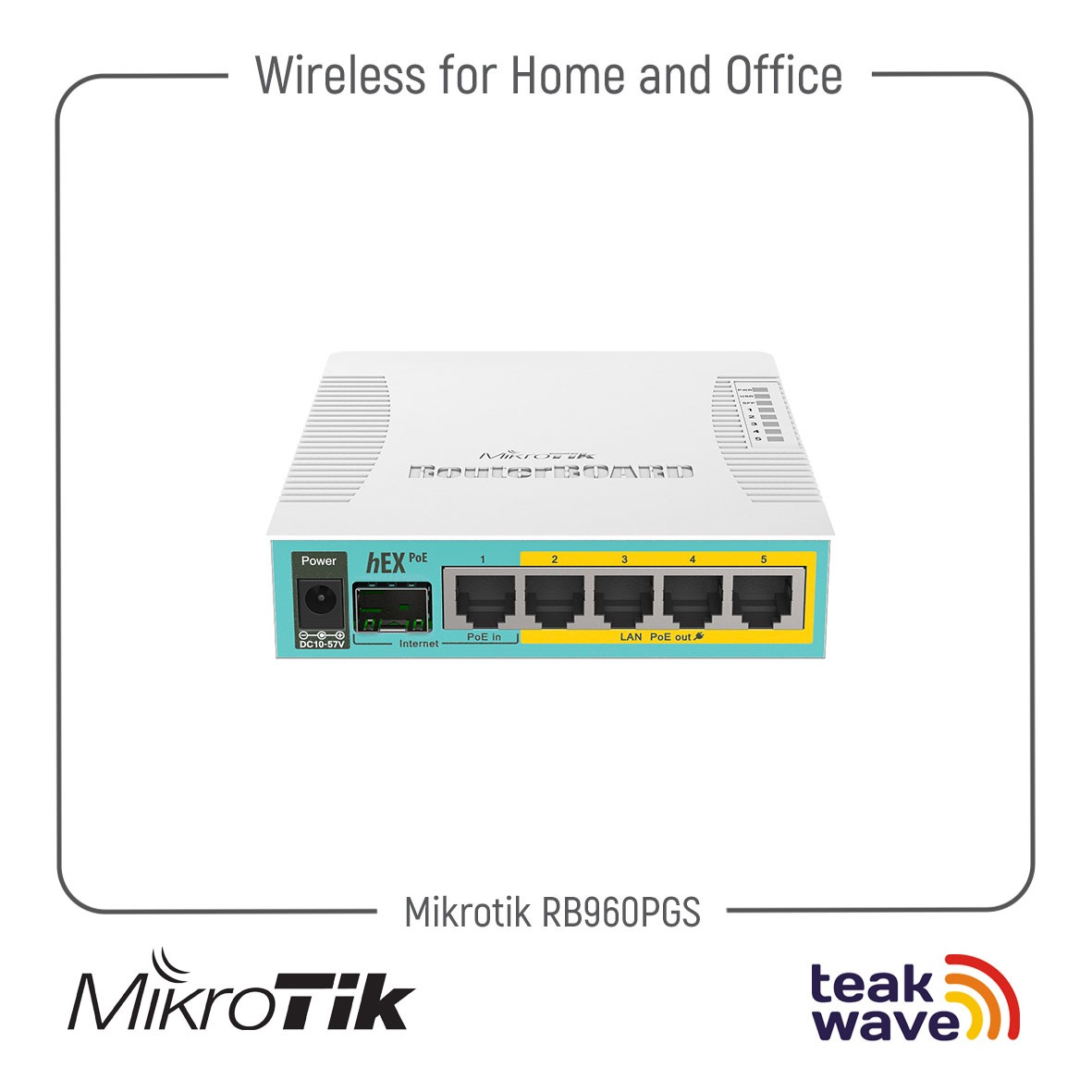 Jual Mikrotik RouterBoard RB960PGS - Teakwave